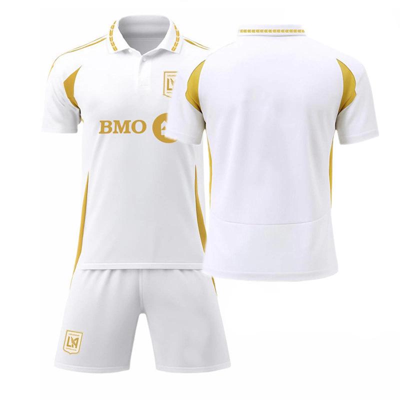 

2425 American professional Los Angeles FC home jersey No. 7 Son Heung-min children s adult football set Jersey XS