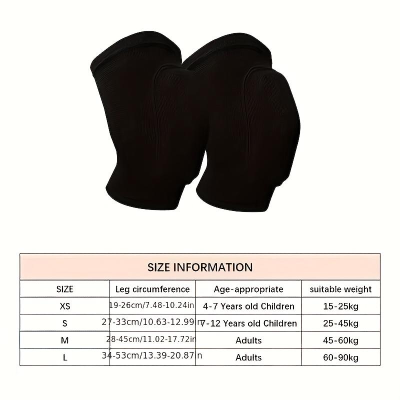 2pcs Sponge Knee Pads for Volleyball Players,Dancers,Yoga,Running,Cycling,Workouts,Knee Support Brace