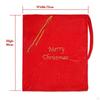 Christmas Bag Drawstring Decoration Portable Practical Gifts Wrapping Reusable Themed Party
