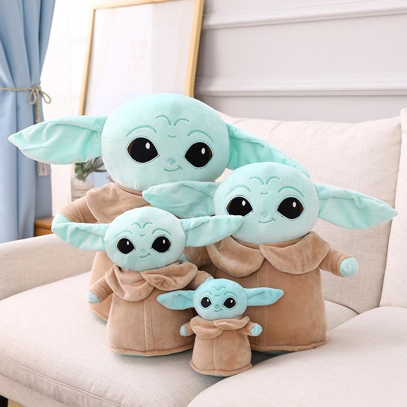 Baby Yoda Plush Toy Soft And Crystal Velvety Dragon Animal Figure 18cm 48cm Ideal For Ages 7-14