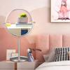 LunarCorky Actress 8 Inch Makeup 1x 10x Magnifying HD Double Sided 360 Degree Stand Removable Weighted Mirror Surface Popular For Bathroom Mirror,