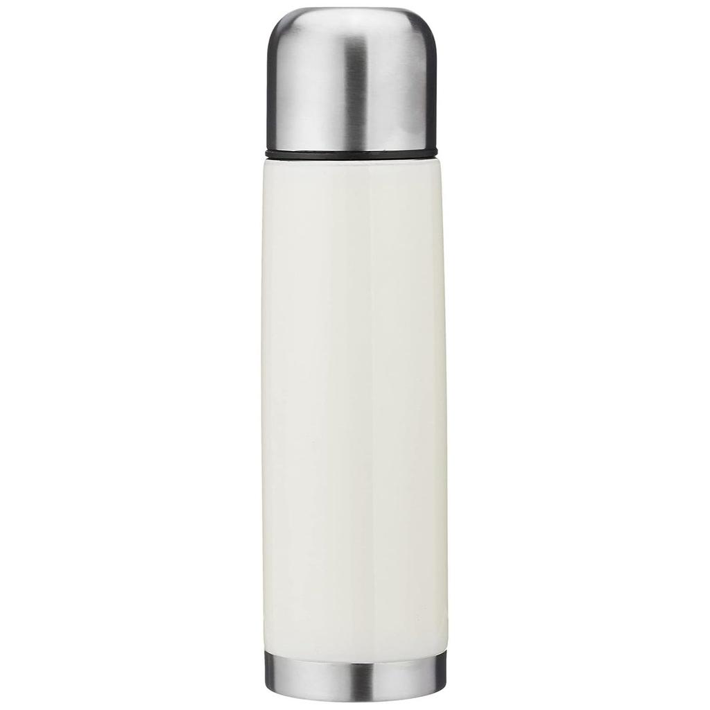 Nerezová Izolovaná Láhev Termoska 24 Hodin Horká nebo Studená, 1000 ml, Off White