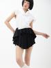 SMIEUR Layered Skirt (Black)