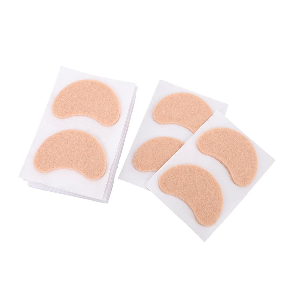20pcs Felt Forefoot Pads Professional Reduce Friction Prevents Drop Off Heel Pads Felt Callus Pads