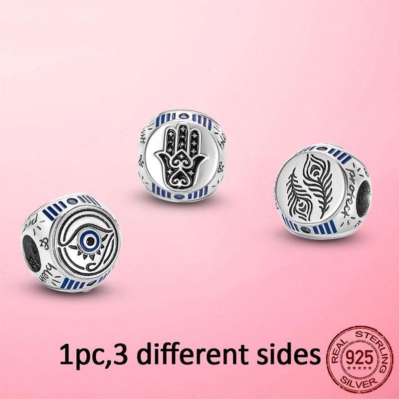 HOT SALE 925 Silver Sparkling Family Tree Dangle Charms Beads Fit Original Women Bracelet Pendant Necklace  Jewelry