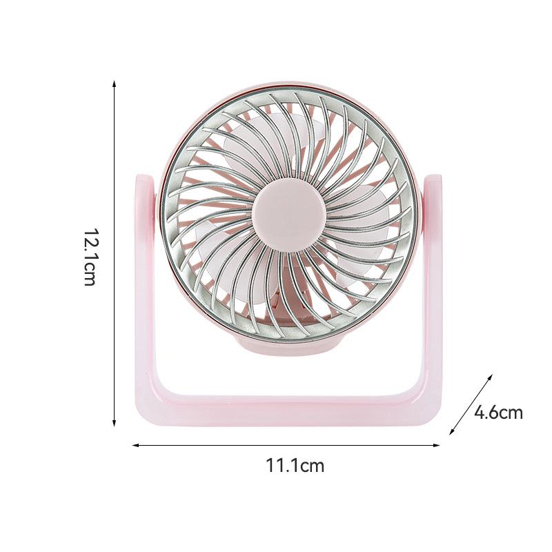 

Portable 360° Silent Mini USB Desktop Fan 11.1*4.6*12.6 cm