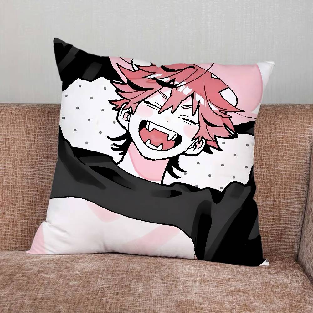 AAlma Comics GGokurakugai Creative Patterned Pillowcases for Interior Decoration Office Living Room Home