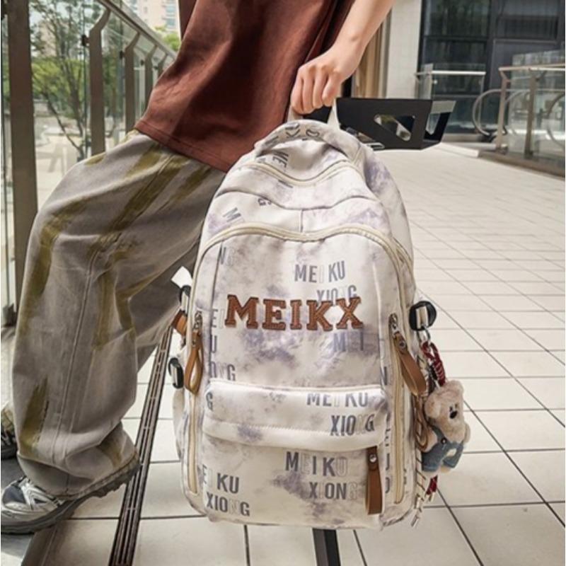 Nylonowy plecak damski miejski mały plecak