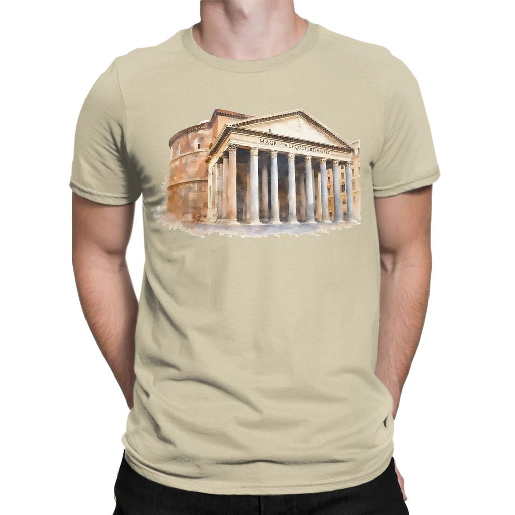 Pantheon (Rome) Funny Graphic 100 Cotton Tshirt Pantheon Tees Tops For Unisex