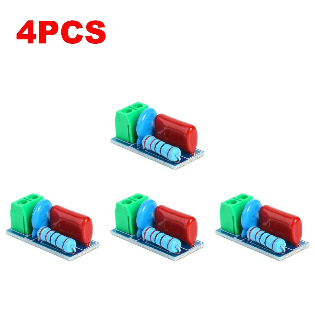 RC Absorption Circuit Module Relay Contact Protection Resistance Surge AC/DC 5V-400V Snubber Board Anti-interference Module