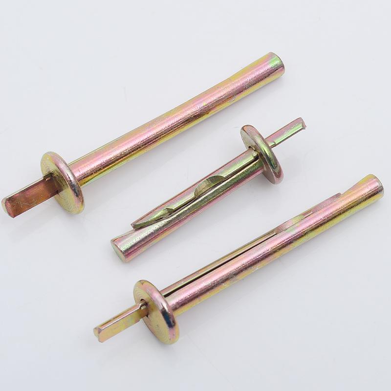 Zinc-Plated M6 Expansion Bolt Anchor with Nail