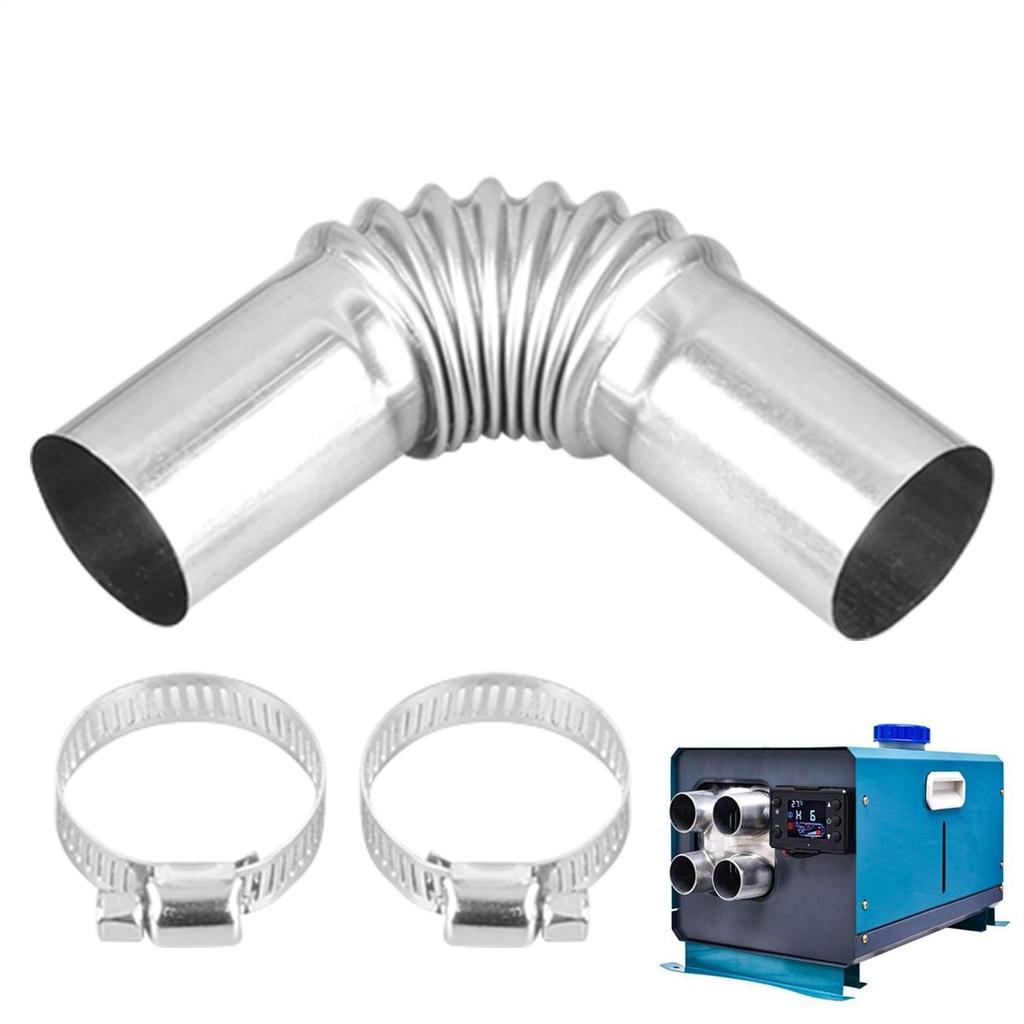 Auto-Luftkanalverbinder - 0,94" Autoheizung Warmluftkanalrohr Winkelauslass