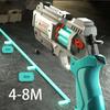 Children Safe EVA Soft Bullets Revolver Gun Toy Manually Loaded Outdoor Sports Shooting Game Christmas Gift for Kids