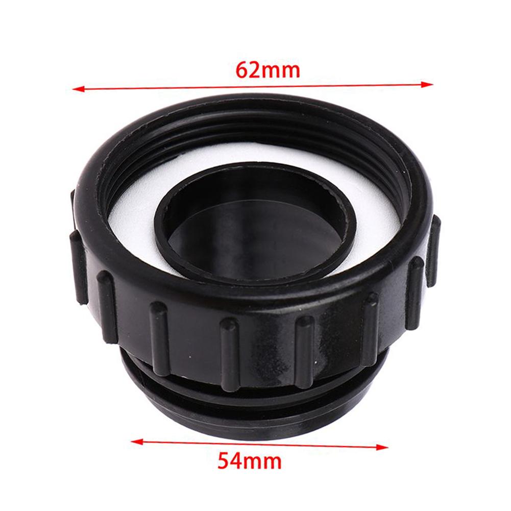 1 szt. Adapter do zbiornika wody IBC Do zaworu Schutz 62mm Drobny gwint do 54mm Grube złącza Złącze nakrętki ogrodowej Do beczek Ton/IBC