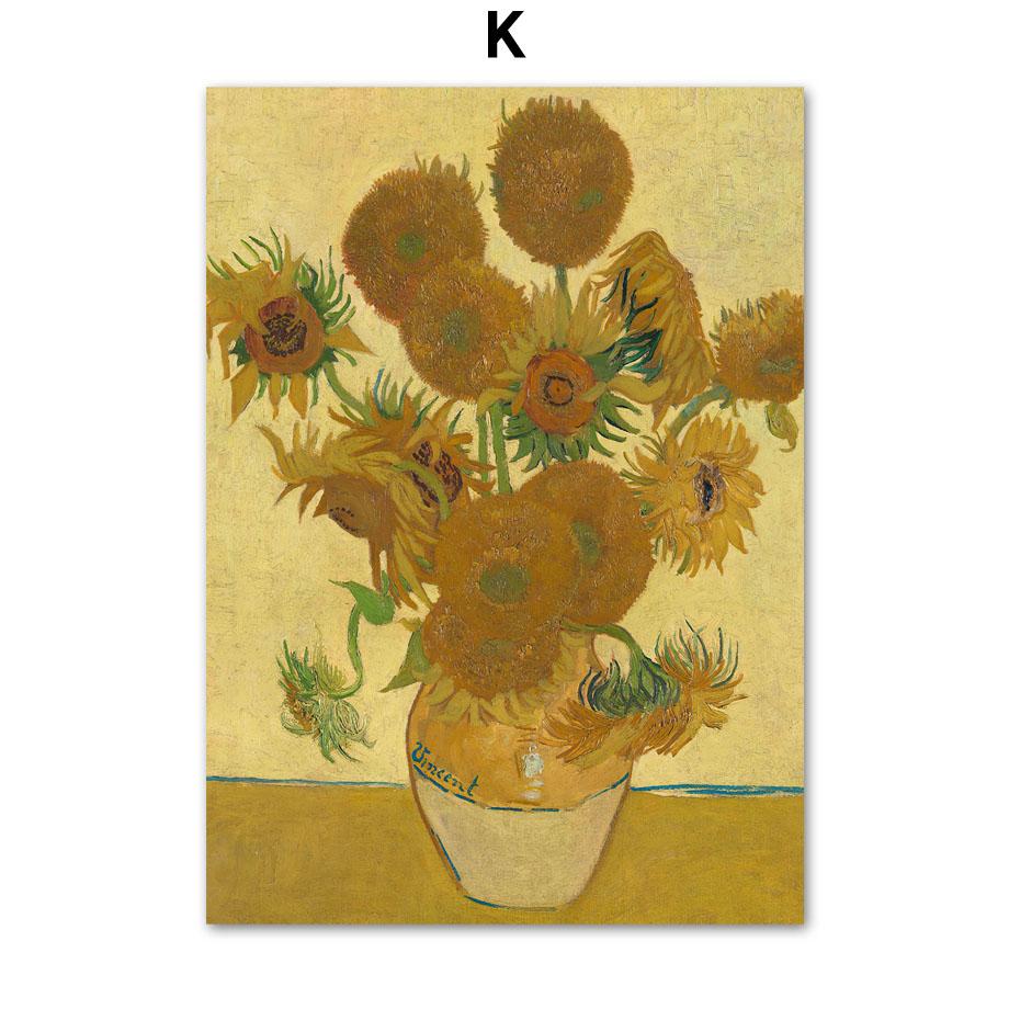 Abstract Picasso Matisse Van Gogh Japan Wall Art Prints Canvas Painting Eclectic Nordic Poster Wall Pictures Living Room Decor