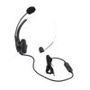 Trådbundna Trucker Headsets 3,5 mm Mono Headset med Brusreducerande Mikrofon Volymkontroll för