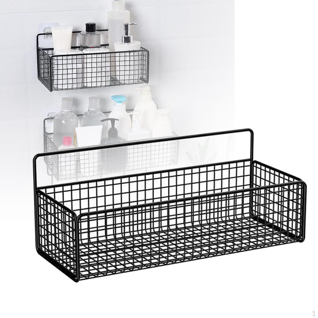 Hanging Kitchen Baskets over Cabinet Door Organizer Basket Storage Bathroom Wall