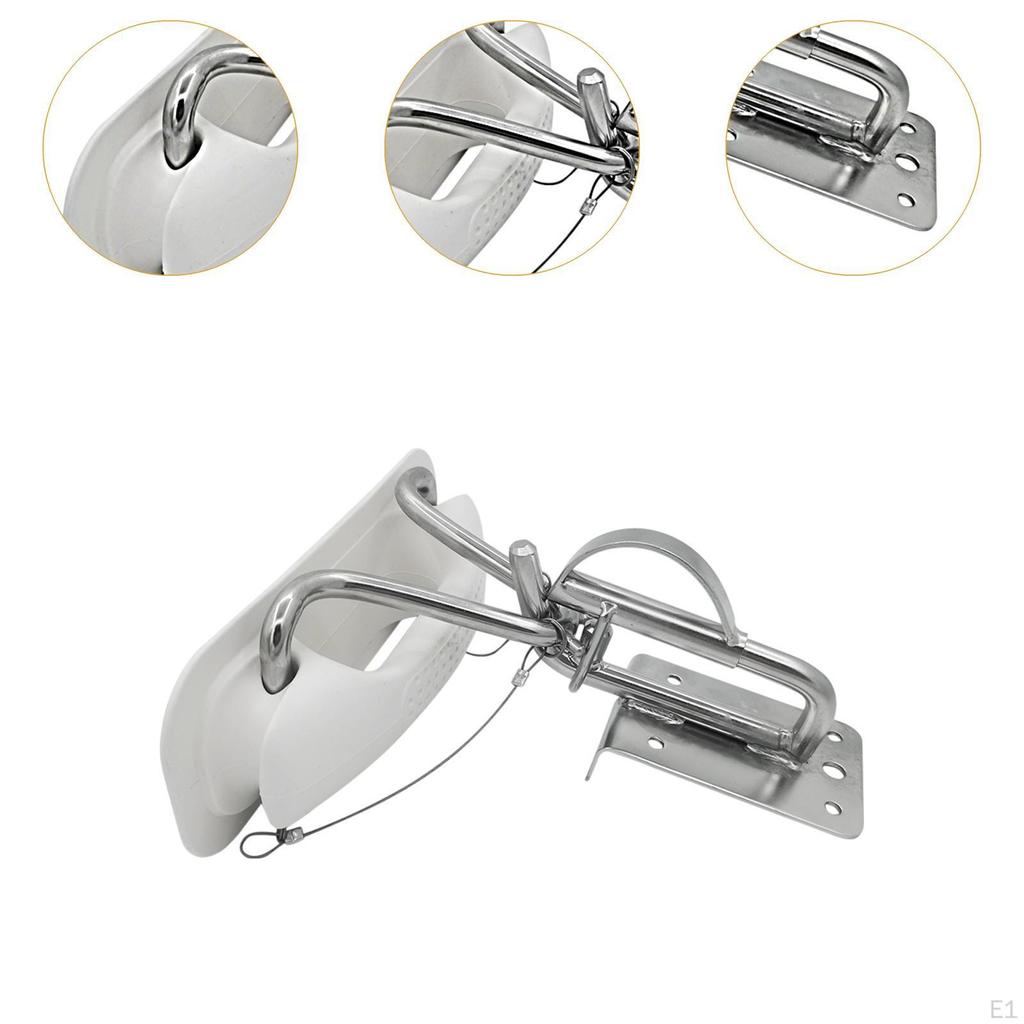 Szybkie Davity Łodzi Stal Nierdzewna Stabilne Łatwa Instalacja Łatwe w Użyciu Wytrzymałe Akcesorium Morskie