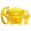 Watch Medusa Pop Medusa Yellow Dial Sapphire Glass Quartz 39MM Swiss Watch I Watch Brand VE6G00523 [Versace] [Item]