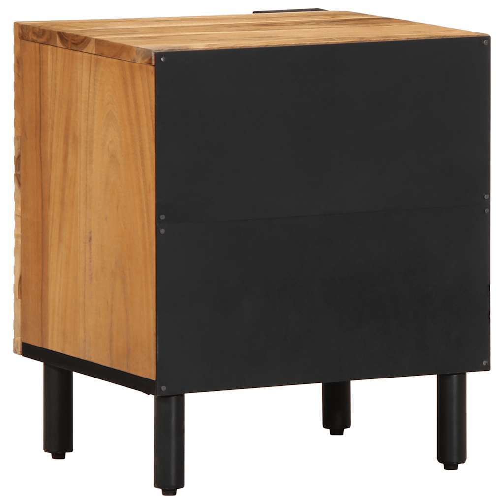 Nightstands 2 pcs. 40 x 33 x 46 cm Solid Acacia Wood