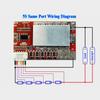50A BMS Protection Board Balance for 3s 4s 5s 12.6V 16.8V 21V Li-ion Cell Bat with Balance Power Tool Inverter Solar Energy