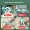 Deep Tissue Neck Massager 360 Roller For Neck Shoulder Waist Leg Foot Pain Relief Handheld Relaxer Tool