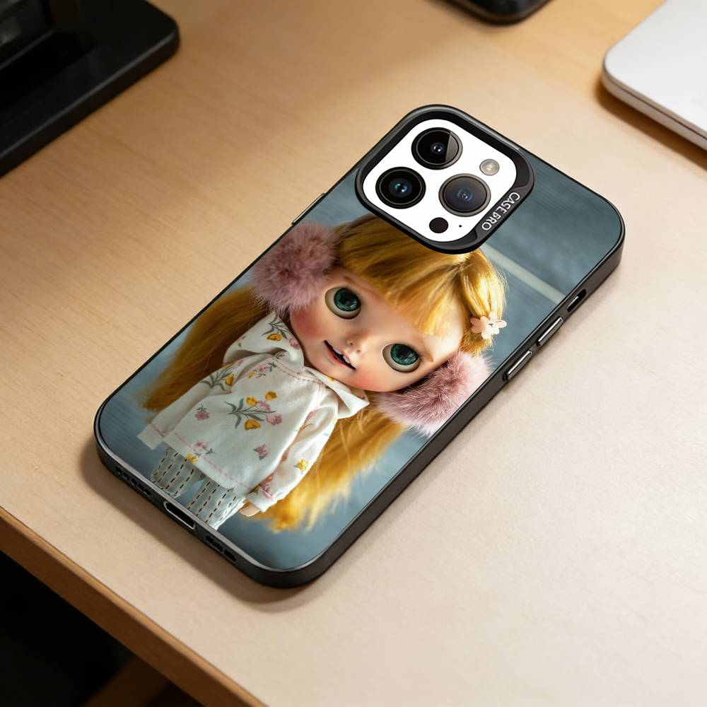 Cute Blythe Doll-D Phone Case For iPhone 17,16,15,14,13,12,11 Plus,Pro Max,XS,Colorful Silver Phone Case Funda Cover