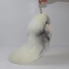 Handmade Natural Fox Skin Keychain, 40 Centimeters Long, Handbag Keychain, Backpack, Handbag/shoes/hat/charming Jewelry with Tassels for Cars