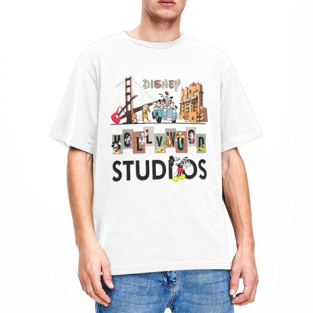 Men Women Mickey Mouse Shirt Stuff Pure Cotton Tops T-shirt Creative Tees Printed