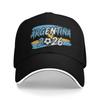 Unisex Argentina Football Match  Outdoor Hat Usa Canada Mexico Soccer  Sun Cap Casual Baseball Cap Sunscreen Hats
