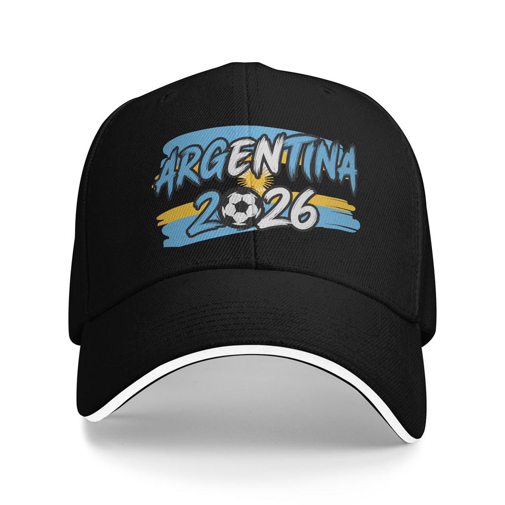 Unisex Argentina Football Match Outdoor Hat Usa Canada Mexico Soccer Sun Cap Casual Baseball Cap Sunscreen Hats