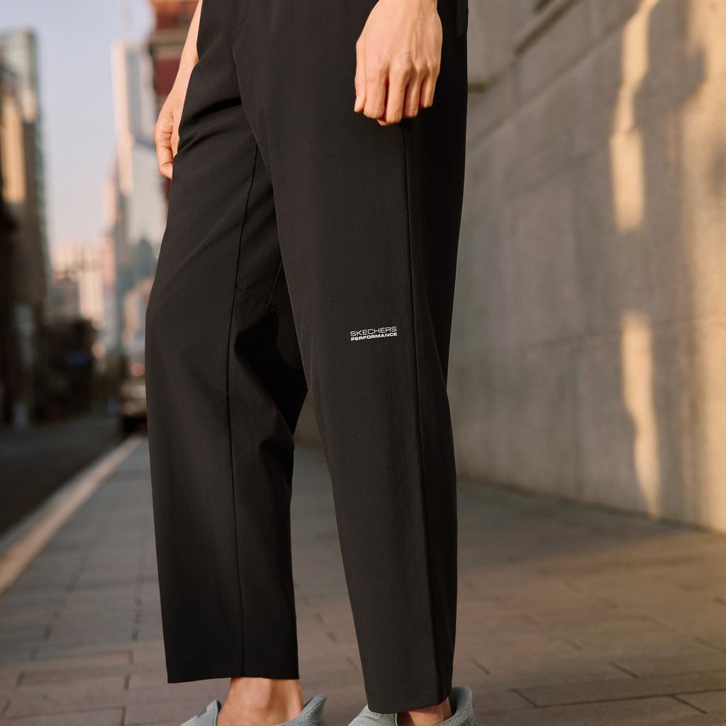 Skechers Skechweave™ Performance Skin-Friendly Comfortable Simple Sports Straight Leg Casual Pants Men Bottoms P226M140-0018