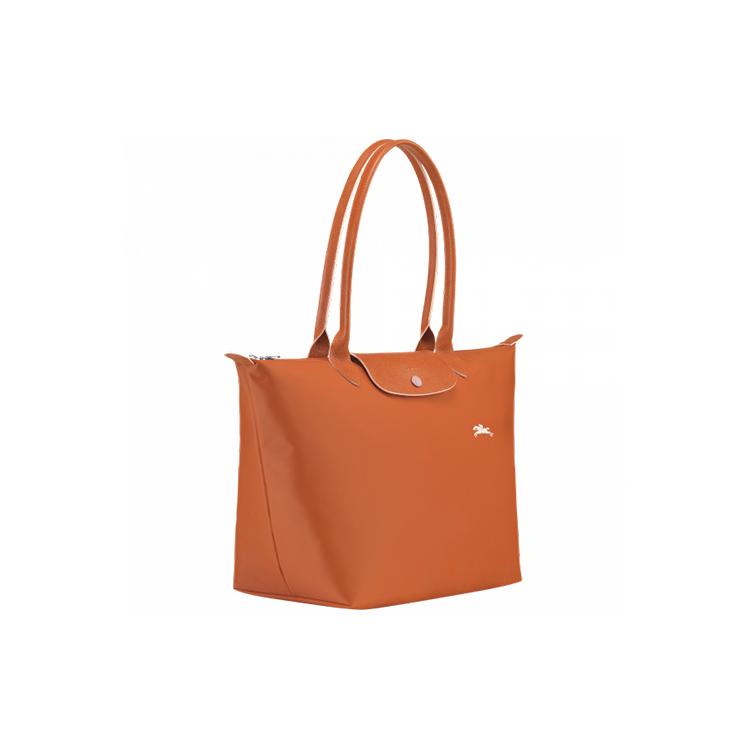 New LONGCHAMP Le Pliage Canvas Tote Bag Shopping Bag Handbag Large Size Women's Rusty Red 1899619P39