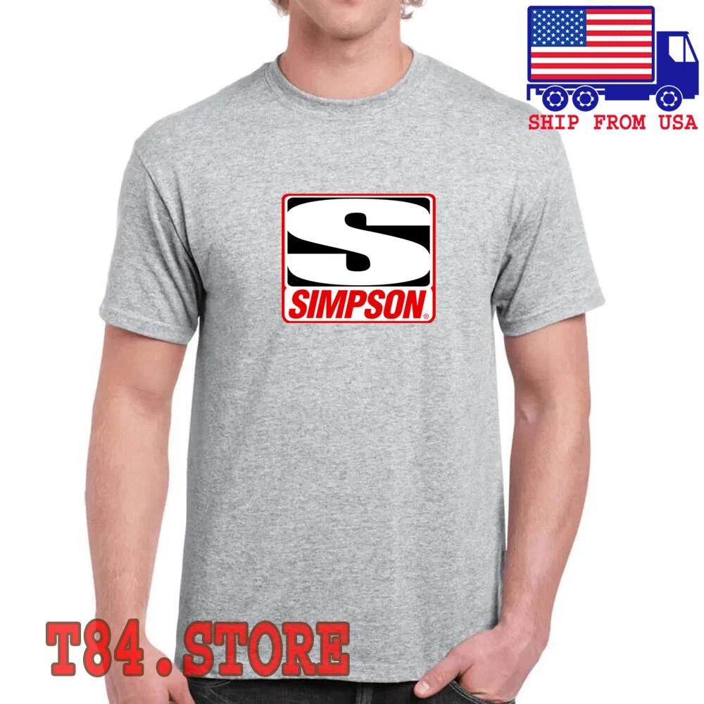 Simpson Racing Men s Gray Size S to 5XL L