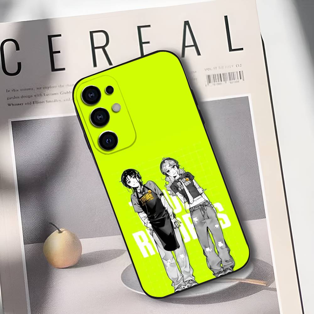 A-Aya Osawa Mitsuki Koga MitsuAya Soft Black Phone Case for Samsung S25/S24/S21/S22/S23/S30/Ultra/S20/Plus/Fe/Lite