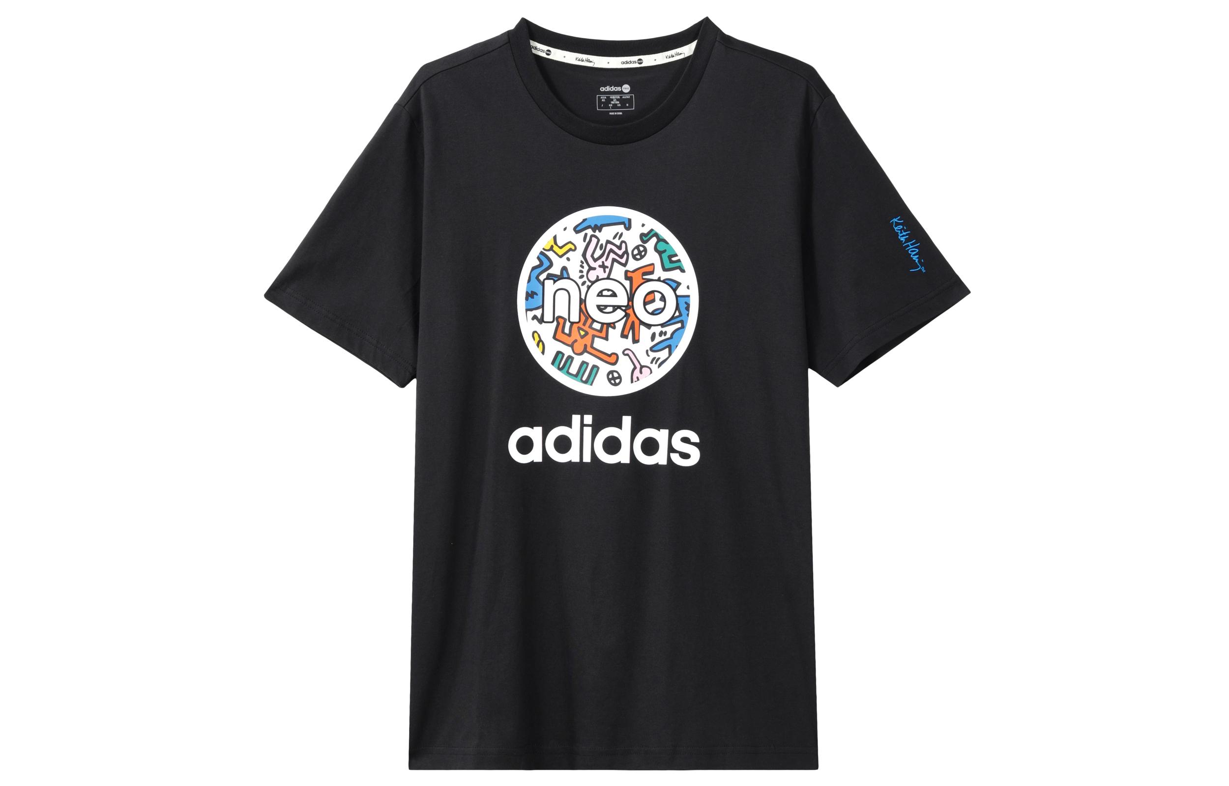 Adidas Neo x · Keith Haring T Shirt Unisex Black HD7271 L