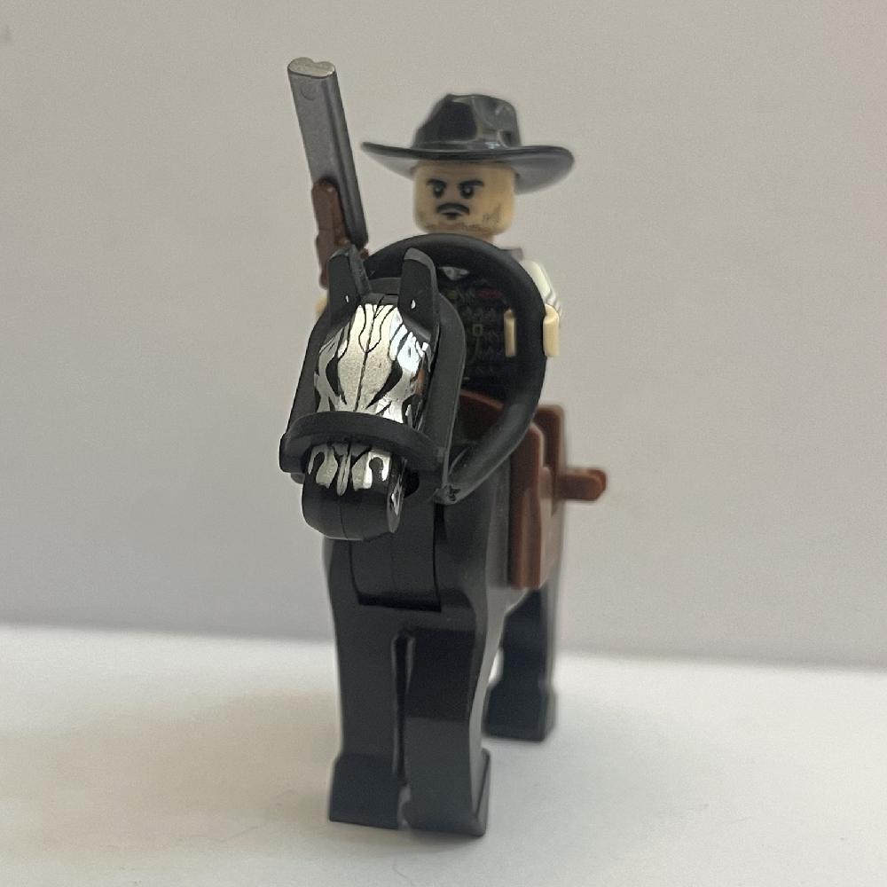 Police Wolf or Deer Detective Science  Valkyrie Building Blocks DIY mini action toy figures Assemble Bricks Children toys Gifts