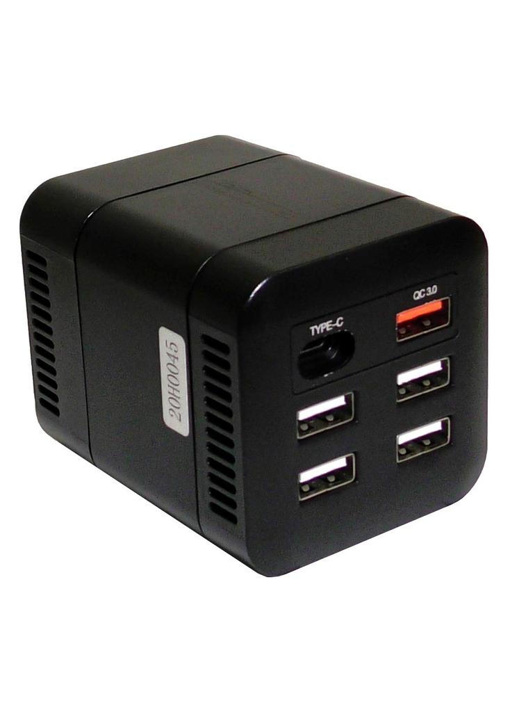 Meltec SIV-100 Inverter USB & Outlet, Silent Type, AC: 1, 100 W, USB-A: 4
