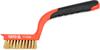 Wire Brush, Brass Wire, 5 Rows, Plastic Handle YT-6346 YATO