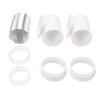 Dryer Vent Hose Kit Indoor 90 Degree Elbow Connector Duct Adapter Vacuum Hose Attachment for Tight Space