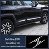 Deep Blue G318 Stainless Steel Door Edge Trim - Anti-Collision Protection Strip for Exterior Modification