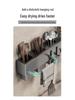 Wall-Mounted Knife & Utensil Holder with Punch-Free Multi-Functional Storage Rack