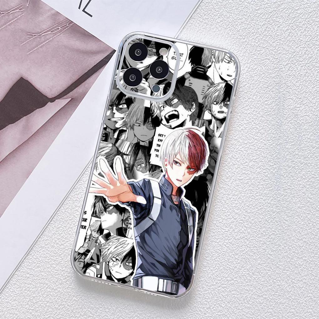 Boku My Hero Academia BNHA Shoto Todoroki Phone Case for Samsung Galaxy A04 A14 A23 A34 A54 M23 M33 M52 M53 M30S M31 M51 M21