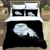 Cute Cartoon Owl Bedding Set (Duvet Cover & Pillowcases) — Perfect for Boys' and Girls' BedroomsCustomizable