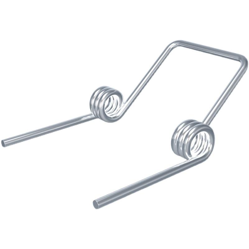 4pcs Customized Double Torsion Spring Wire 1.5/1.7mm Industrial Machinery DIY Accessories Stainless steel Spring