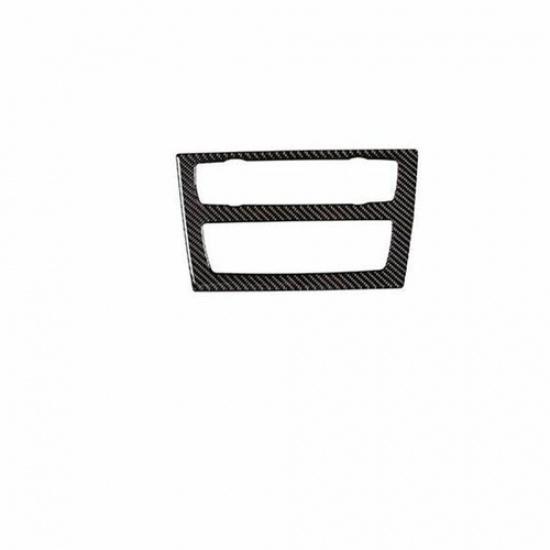 Cover Trim Real Carbon Fiber Car Central AC Button Control 10-15 For BMW X1 E84