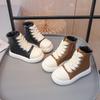 Girl Boots  Versatile Comfort Girls Shoes Soft Sole Anti Slip Casual Mid Length Boots Simple Retro Trend Child Shoes