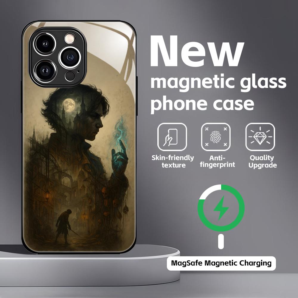HOT GAME L-Lies of P COOL Phone Case For iPhone17 16 15 14 13 12 11 X XR XS 8 Plus Mini Pro Max Glass Magnetic Case