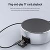 Portable Outdoor Bluetooth Speaker BS01 - High-Quality Sound with Powerful Bass and Smart Reconnection