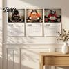 Wall Mounted Hanging Calendar 2027 Funny Cat for Home Office, Large Print Monthly Planner with Animal Theme 12 Unique Cute Photos, Thick Paper